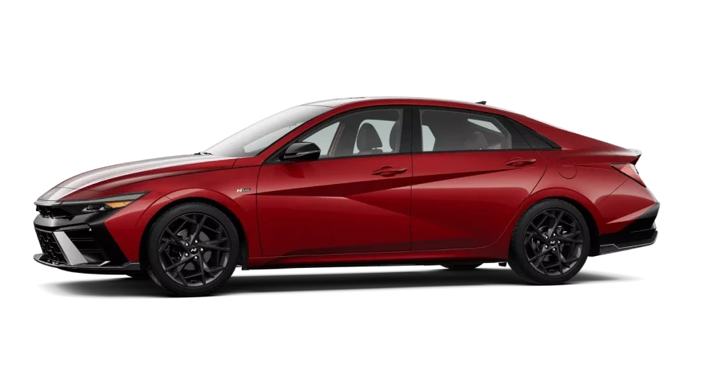 2025 Hyundai Elantra - Ultimate Red