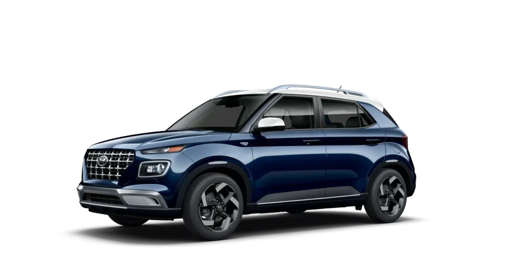 2025 Hyundai Venue - Denim with White Roof